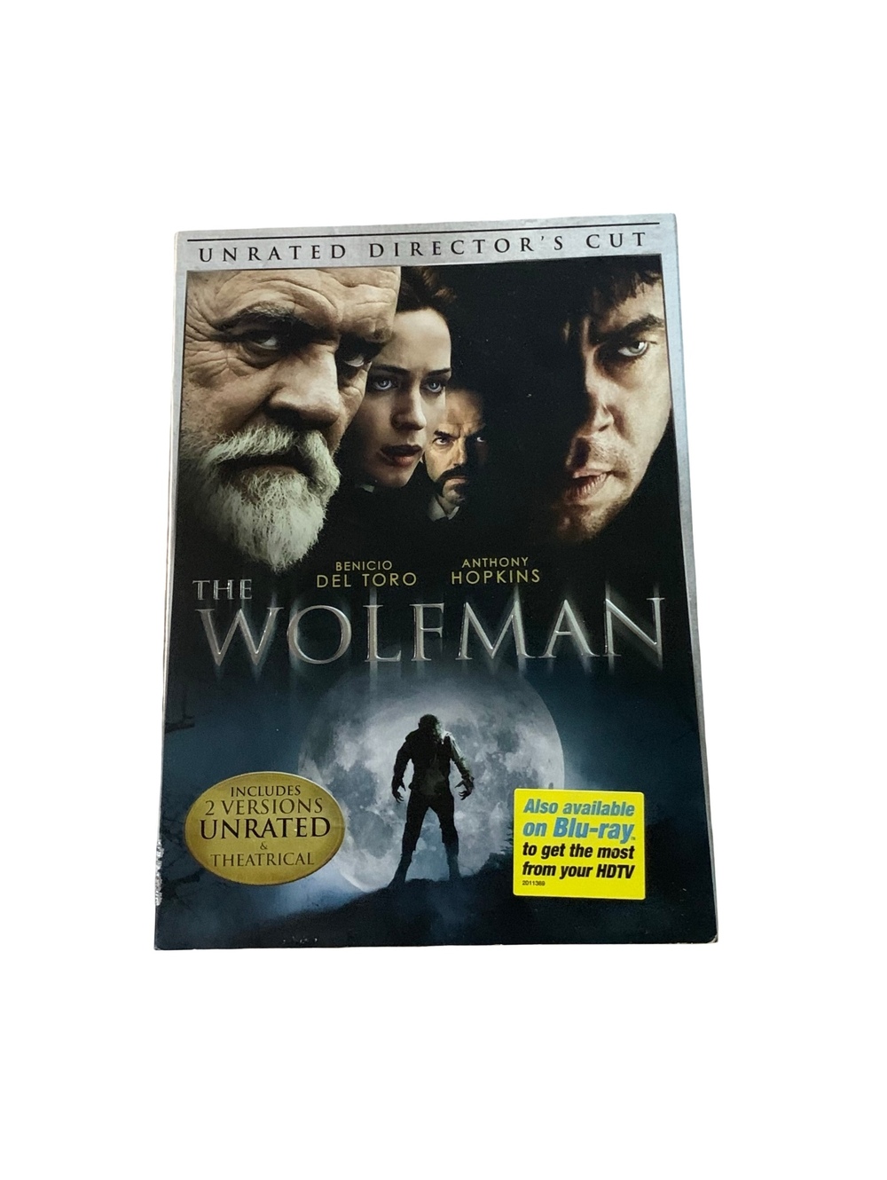 The Wolfman (2010) DVD Unrated Director's Cut + Theatrical w/ Slipcover